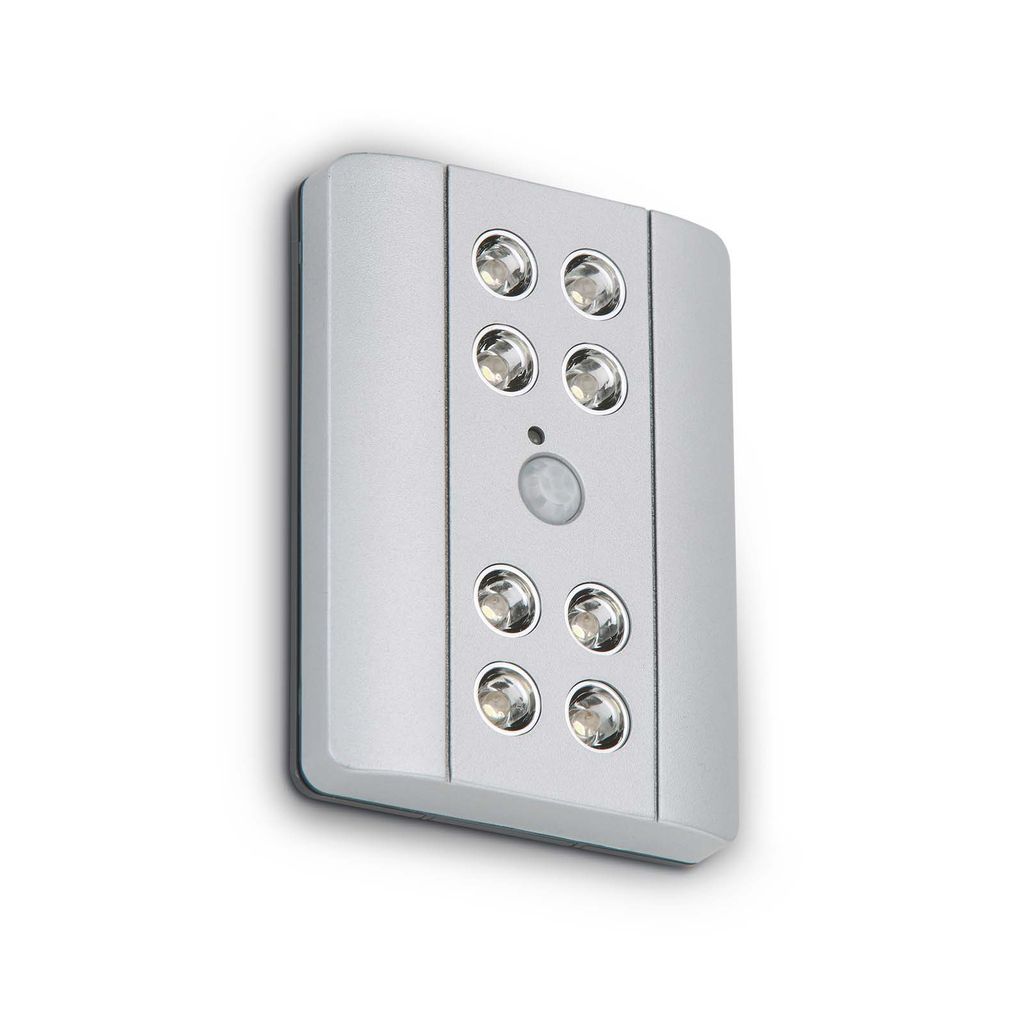 LED Lero Indoor 11,6 cm 8x0,08W 7lm argento